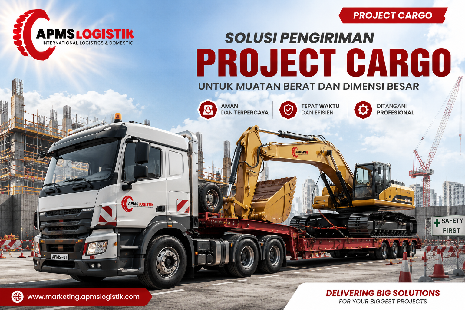 Layanan Project Cargo APMS Logistik